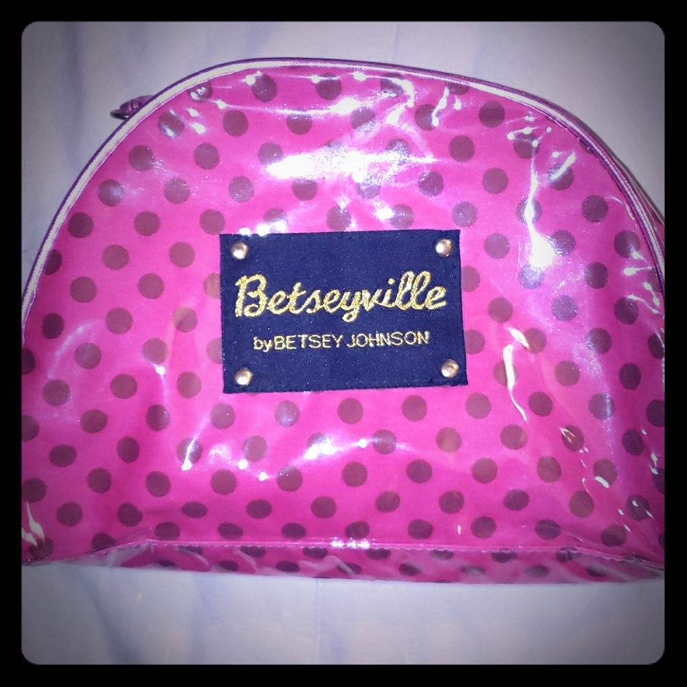 Betsey Johnson Betseyville Cosmetic Bag